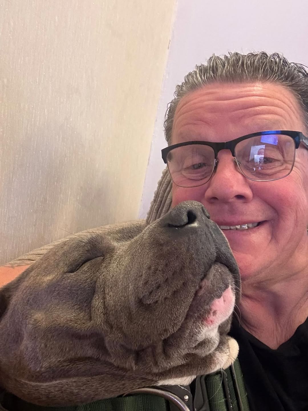 Emily Carter's Staffie