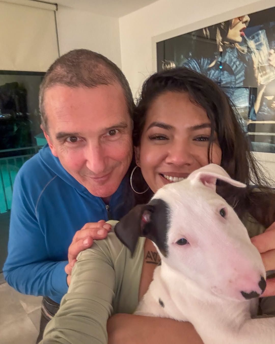 Happy Bull Terrier family — Nicole Walker